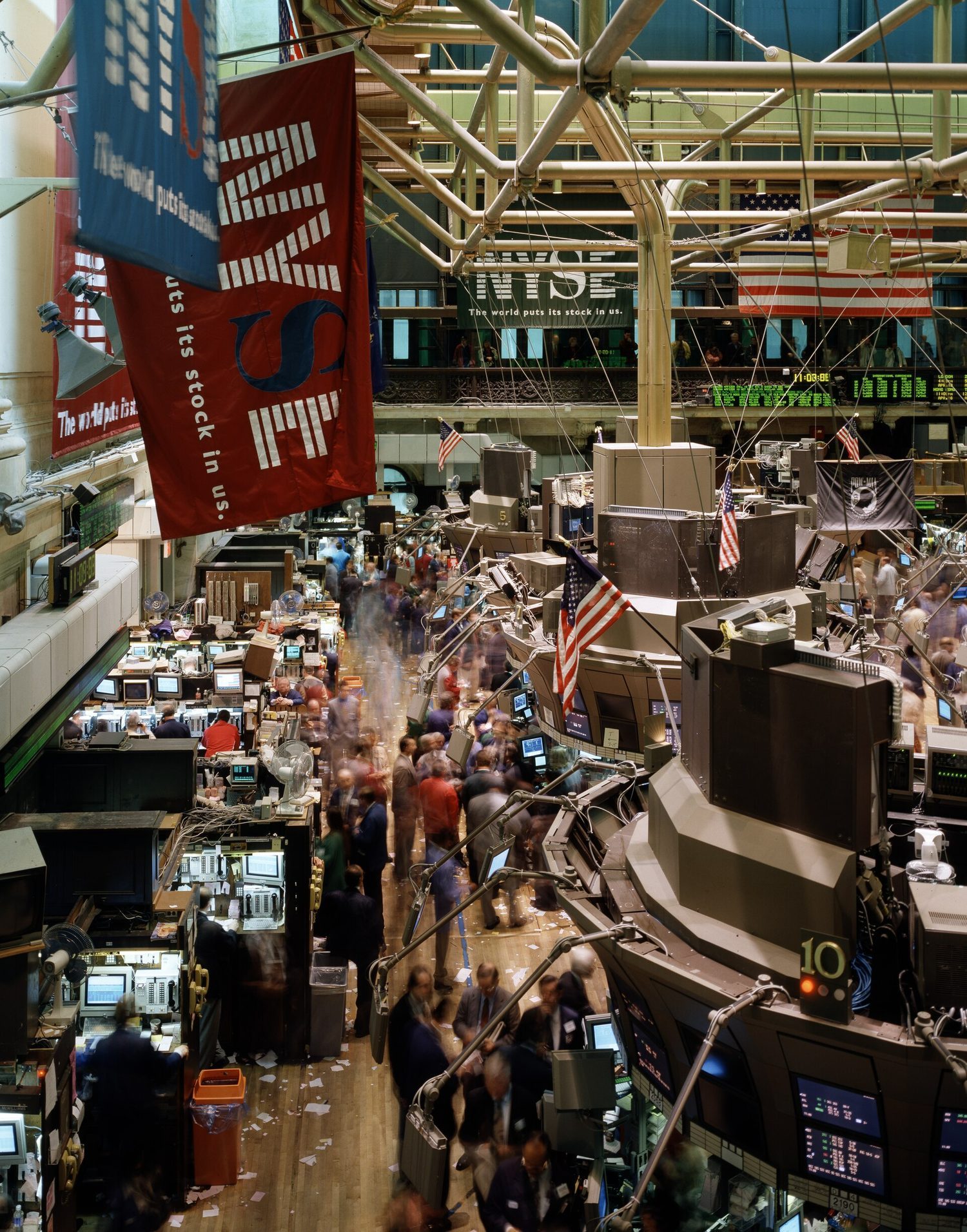 Bond and equity markets: government borrowing competes for loanable funds and can crowd out private investment