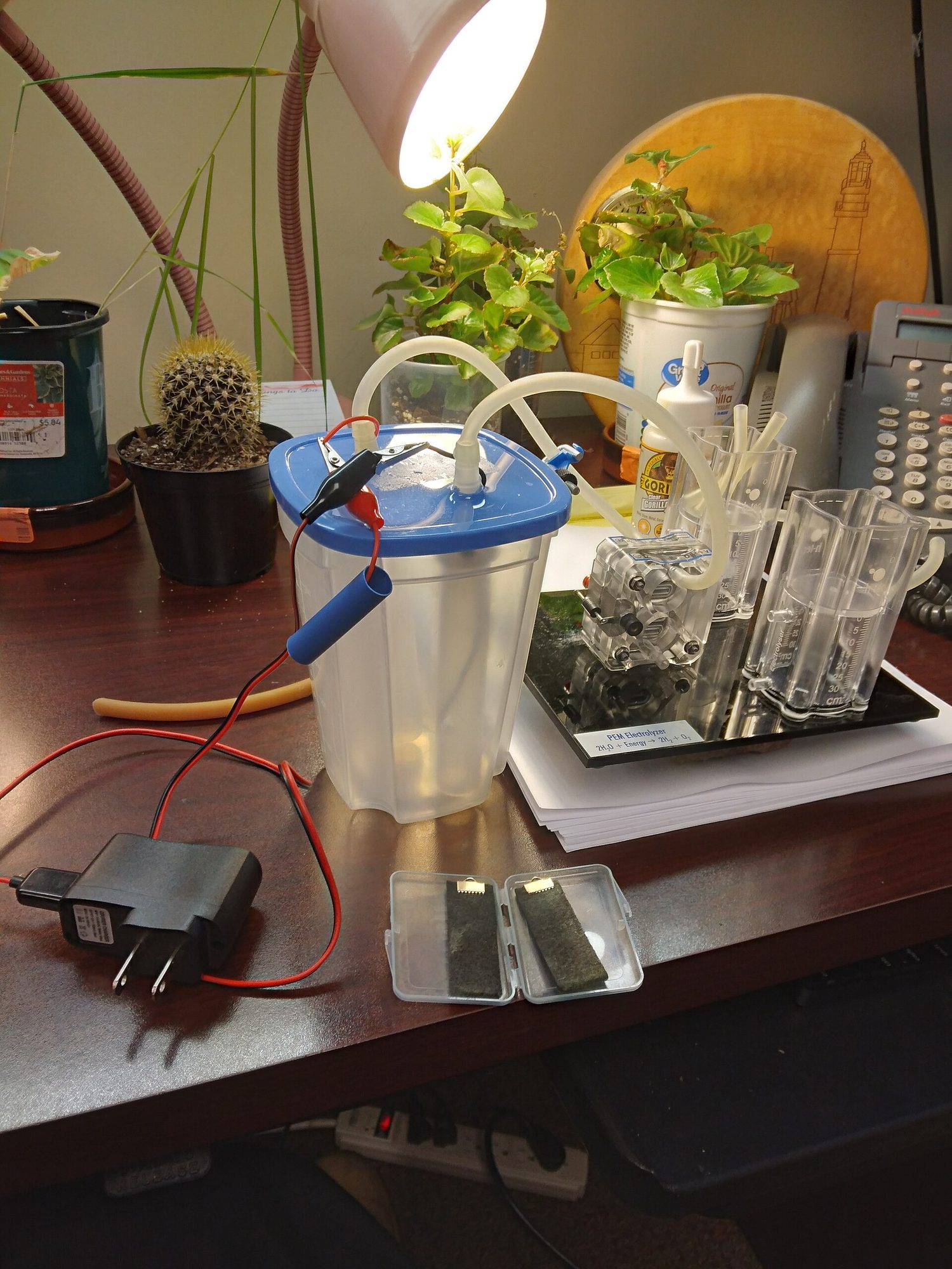 A water electrolysis unit