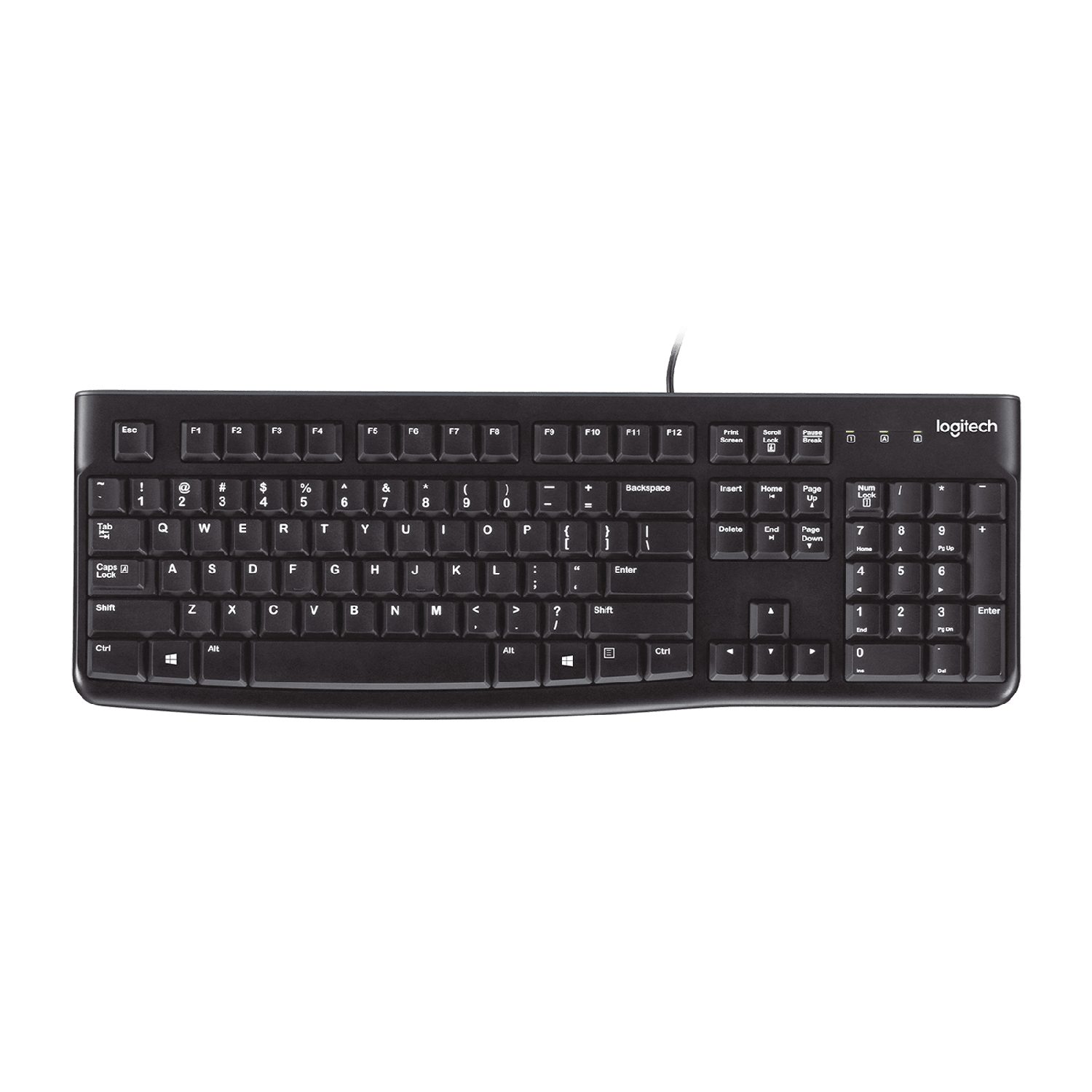 A keyboard: each key press sends a code for that character